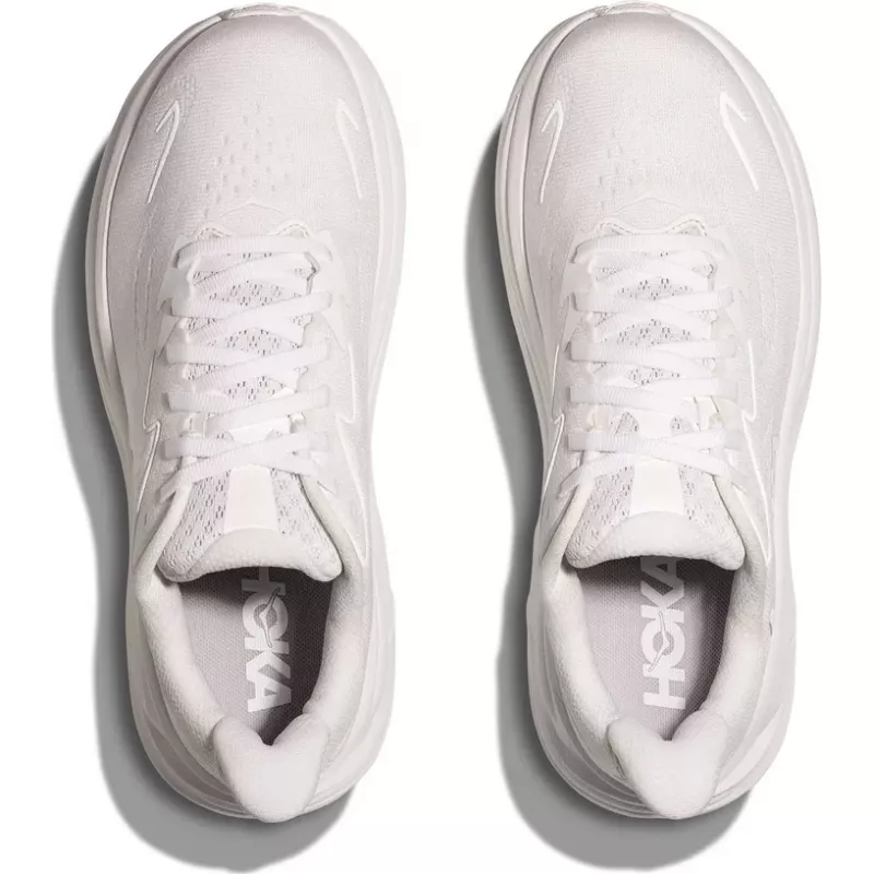 Hoka Clifton 10 Wide Womens White/White - Bilde 4