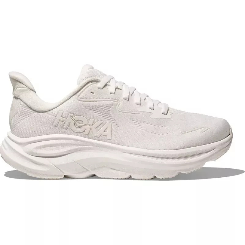 Hoka Clifton 10 Wide Womens White/White - Bilde 8