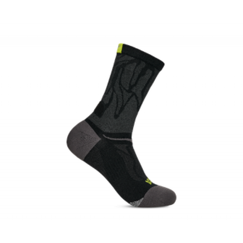Hoka Clifton Crew Run Sock Unisex Black