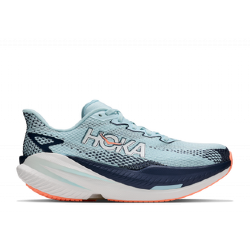 Hoka Mach X 3 Womens Glimmering Blue/Varsity Navy