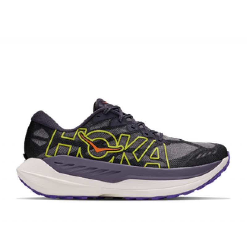 Hoka Rocket X Trail Mens Squid Ink/Neon Nebula
