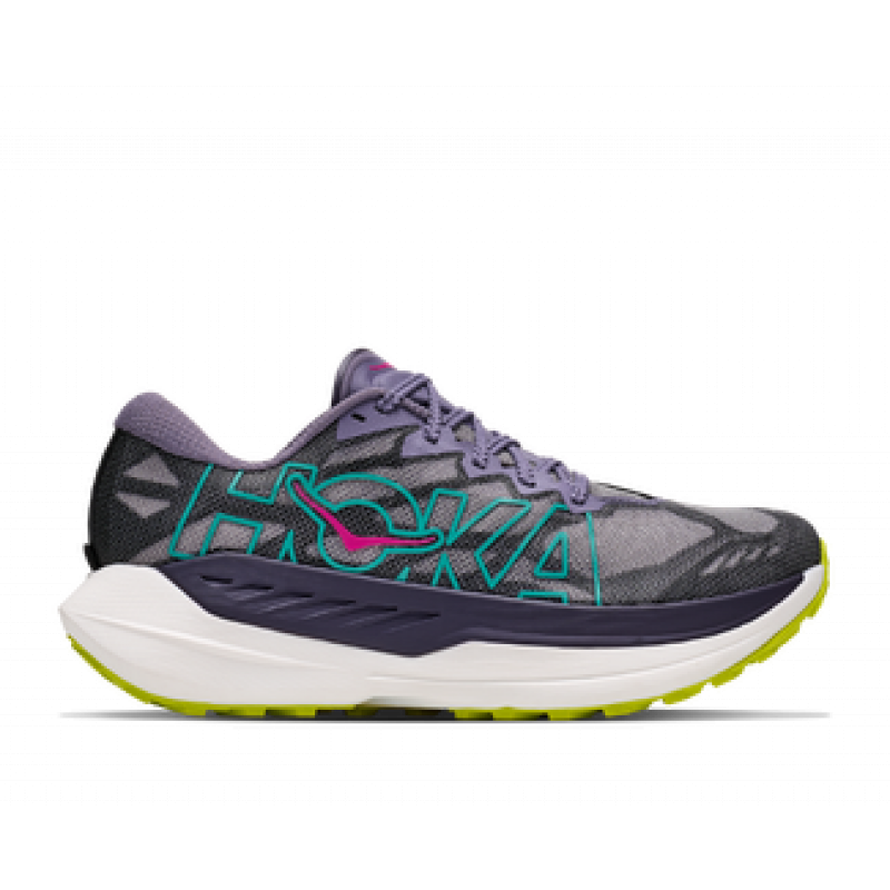 Hoka Rocket X Trail Womens Purple Fog/Hoka Citrus