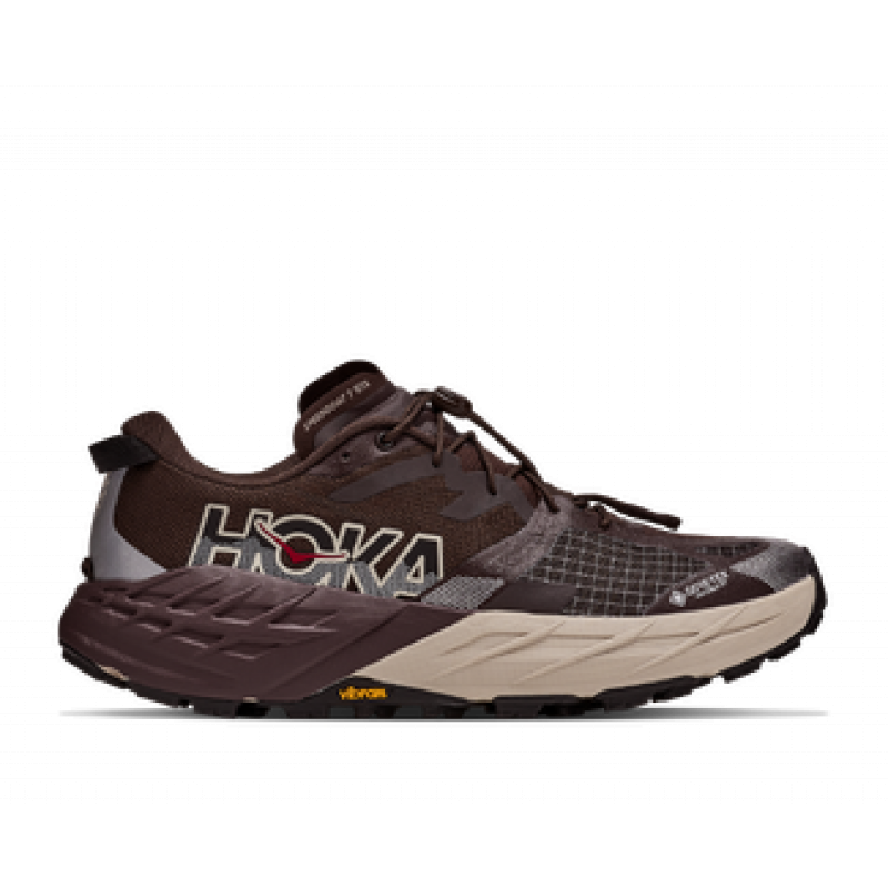Hoka Speedgoat 7 GTX Mens Spiced Chocolate/River Rock