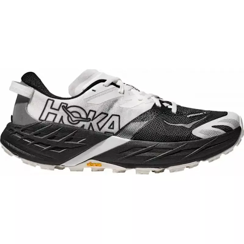 Hoka Speedgoat 7 Mens Black/White - Bilde 2