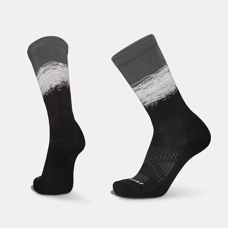 LeBent Light Cushion The Range Crew Sock Black