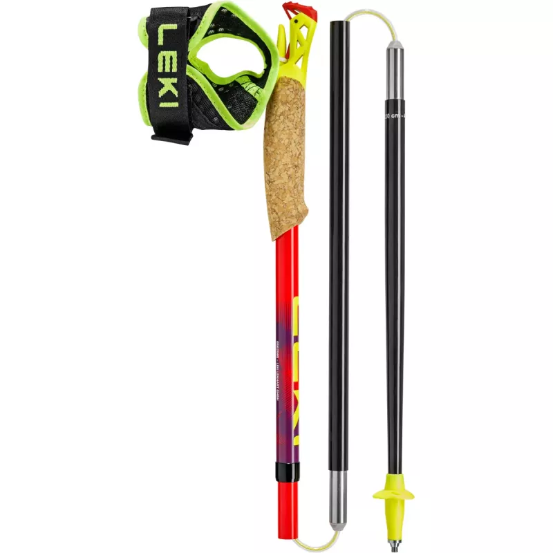 Leki Ultratrail FX.One SL Bright Red/Violet-Neonyellow