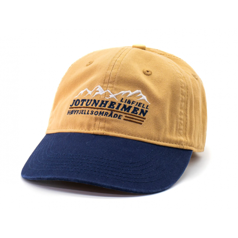 Li&Fjell Jotunheimen Low Profile Caps - Beige/blå