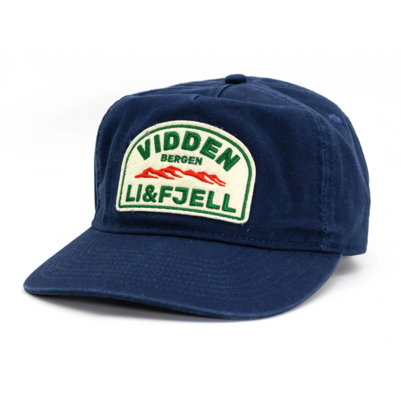 Li&Fjell Vidden Patch Caps - Kongeblå