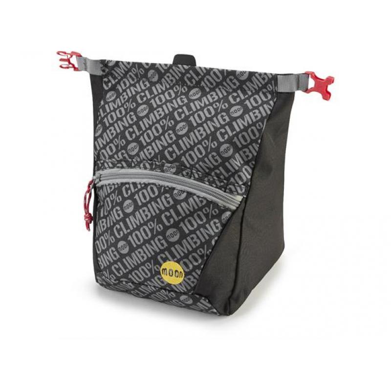 Moon Bouldering Chalk Bag 100% Black
