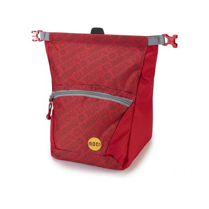 Moon Bouldering Chalk Bag 100% True Red