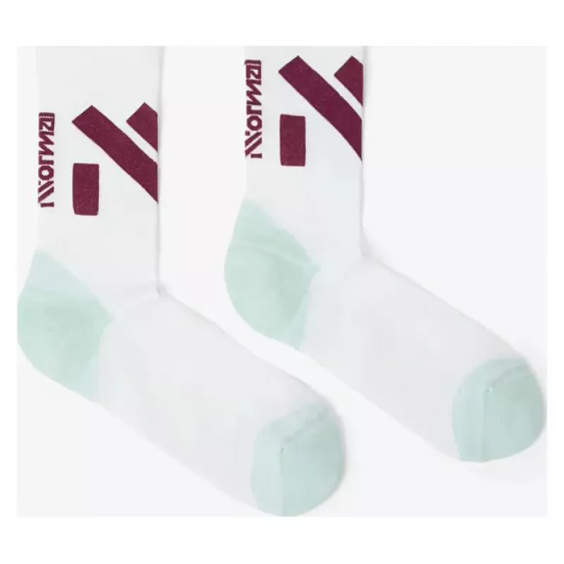 NNormal Race Sock Unisex White/Green