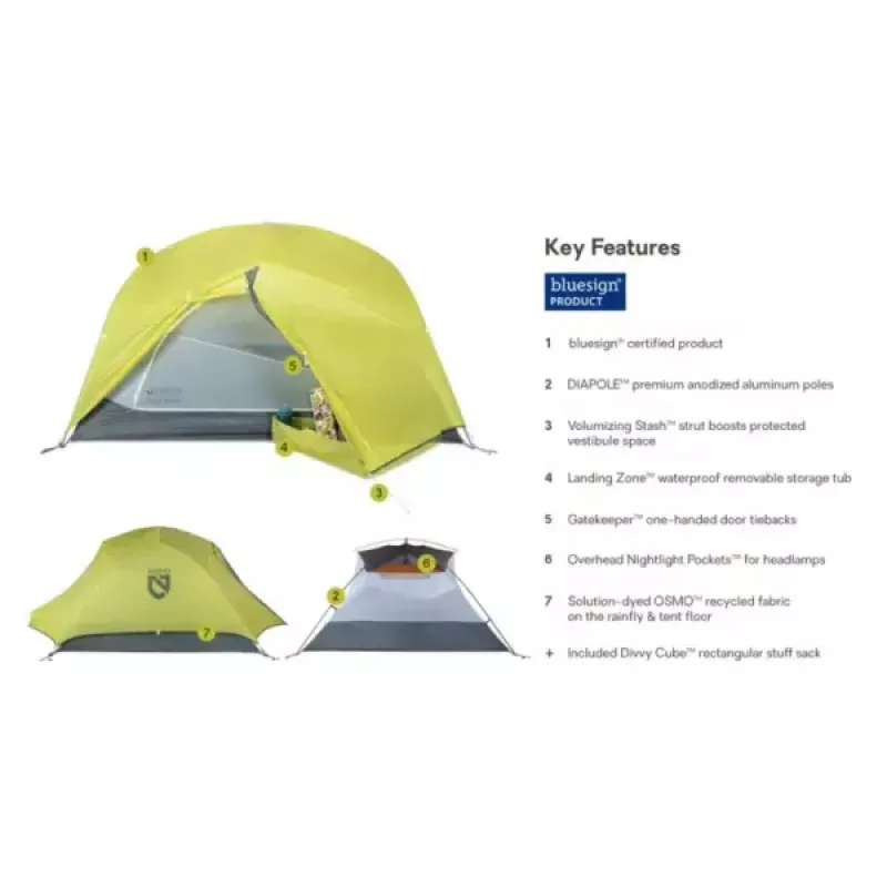 Nemo Equipment Dagger Osmo 3P Birch Bud - Bilde 3