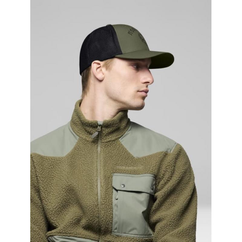 Norrøna /29 Flexfit 3D Cap Olive Night/Caviar Black - Bilde 3