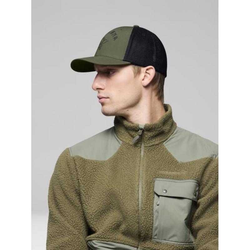 Norrøna /29 Flexfit 3D Cap Olive Night/Caviar Black - Bilde 5