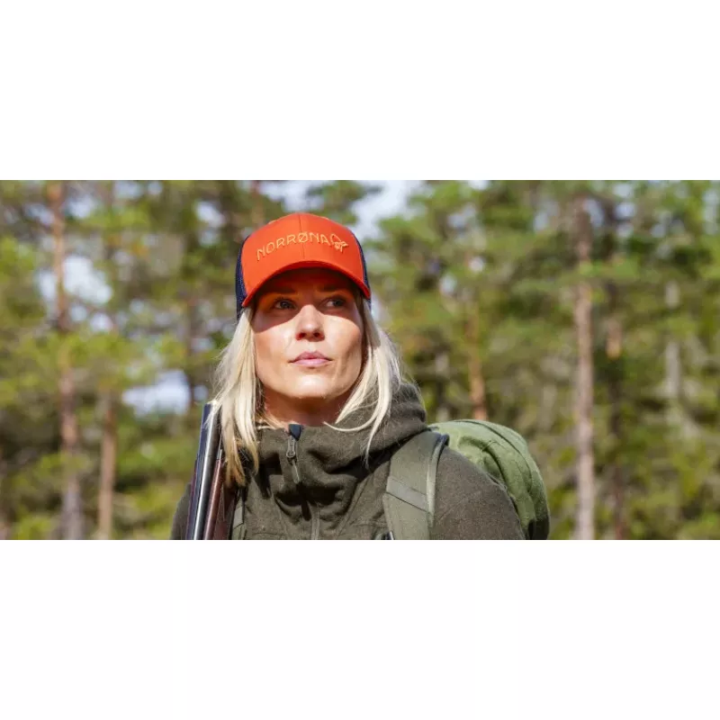 Norrøna /29 Flexfit 3D Cap Olive Night/Caviar Black - Bilde 6