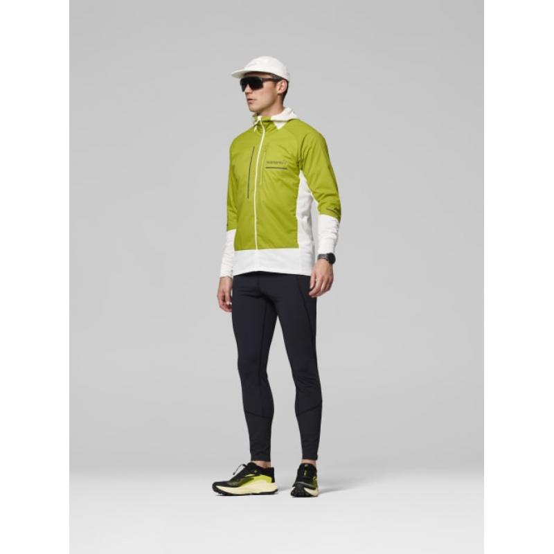 Norrøna senja Alpha90 Hood M's Golden Lime/Snow White - Bilde 6