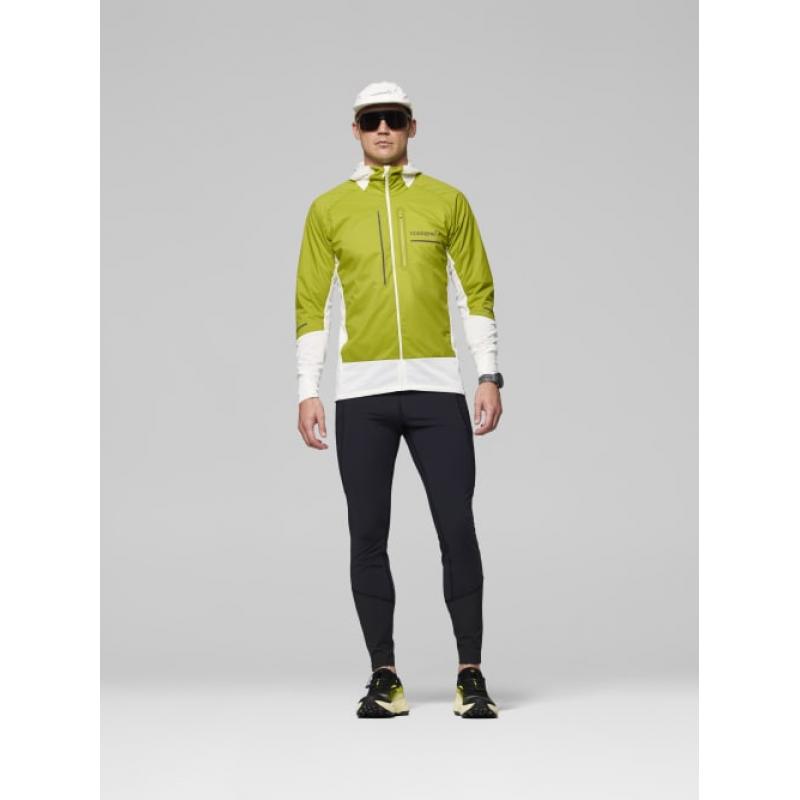 Norrøna senja Alpha90 Hood M's Golden Lime/Snow White - Bilde 7