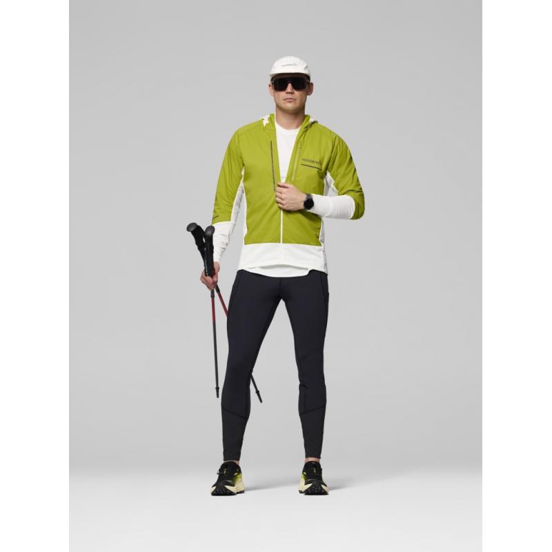 Norrøna senja Alpha90 Hood M's Golden Lime/Snow White - Bilde 8