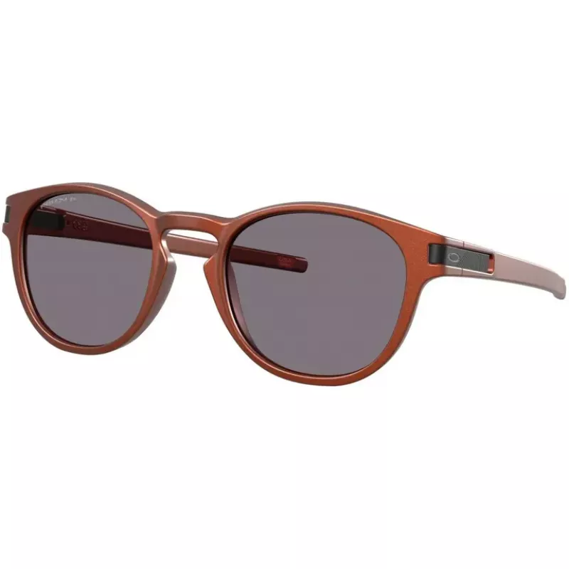 Oakley Latch Fire Orange Prizm Grey Polarized
