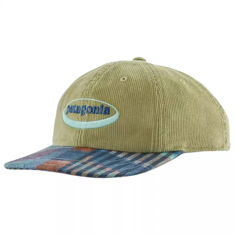 Patagonia Corduroy Cap ´95 Oval Logo: Gumtree green