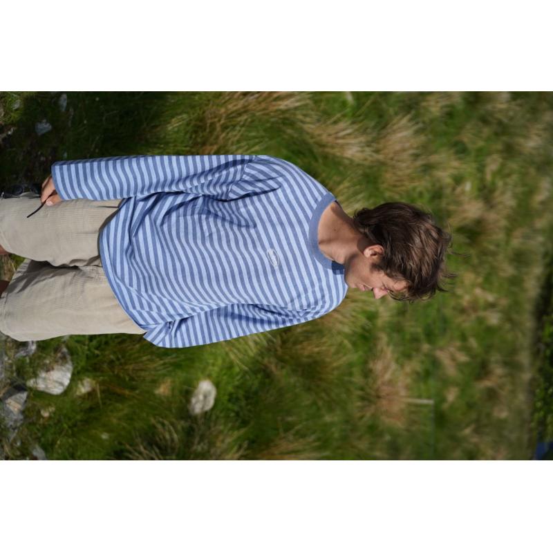 Pre Après Logo Striped Long Sleeve Blue/Blue - Bilde 3