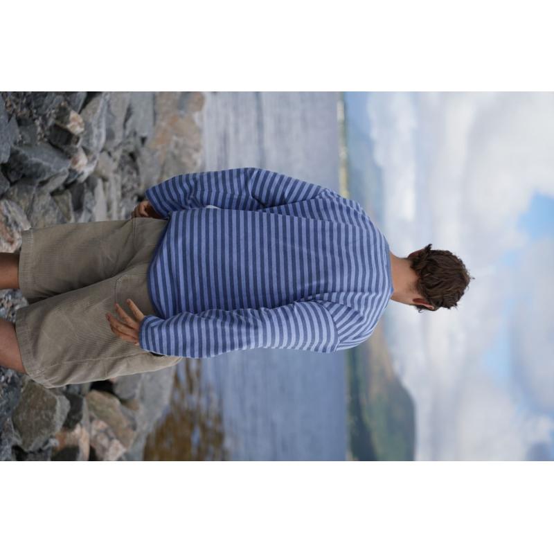 Pre Après Logo Striped Long Sleeve Blue/Blue - Bilde 4