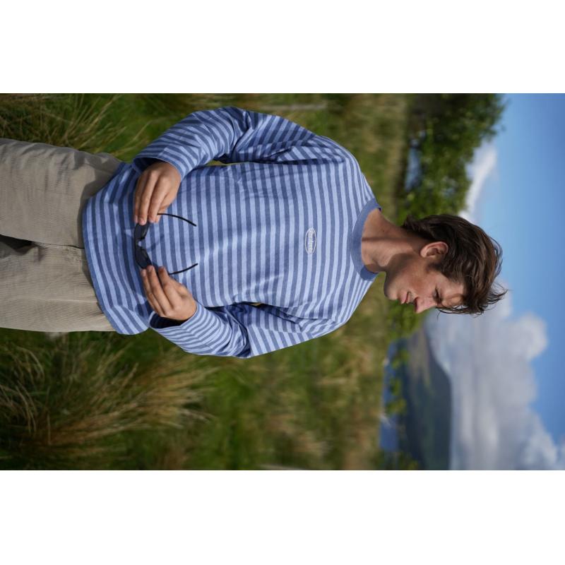 Pre Après Logo Striped Long Sleeve Blue/Blue - Bilde 5