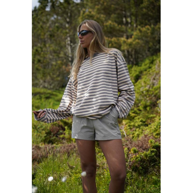 Pre Après Logo Striped Long Sleeve Brown/Yellow - Bilde 3