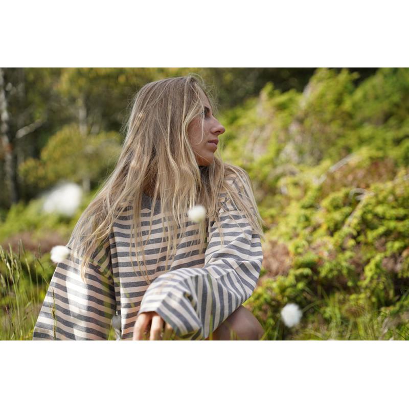 Pre Après Logo Striped Long Sleeve Brown/Yellow - Bilde 4