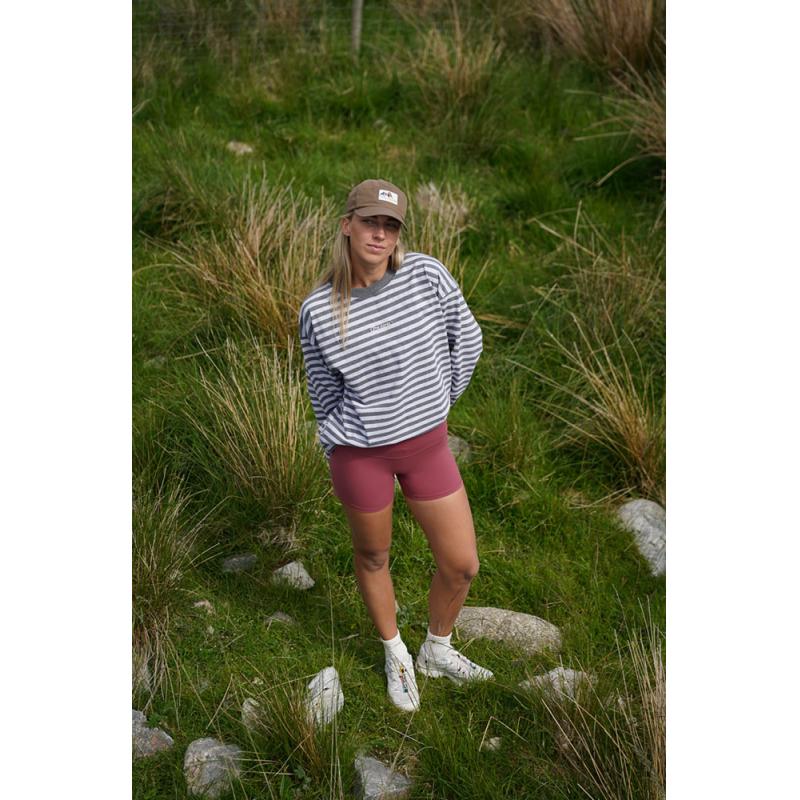 Pre Après Logo Striped Long Sleeve Grey/Grey - Bilde 3