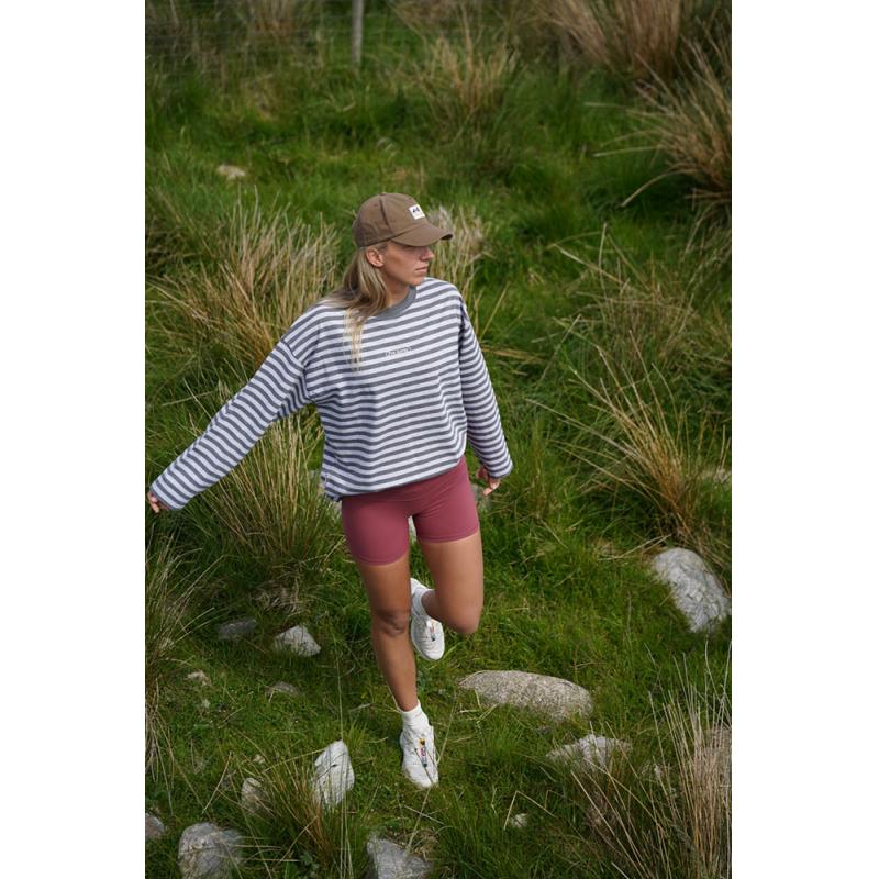 Pre Après Logo Striped Long Sleeve Grey/Grey - Bilde 4
