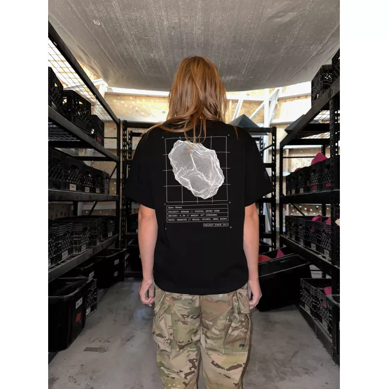 Rúngne Open Project Tee Unisex Black