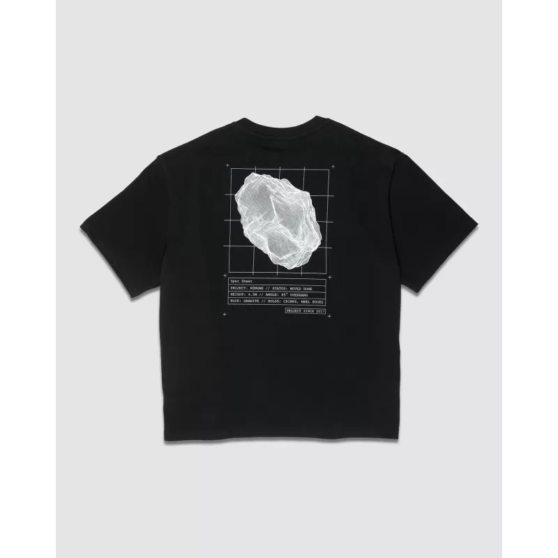 Rúngne Open Project Tee Unisex Black - Bilde 2