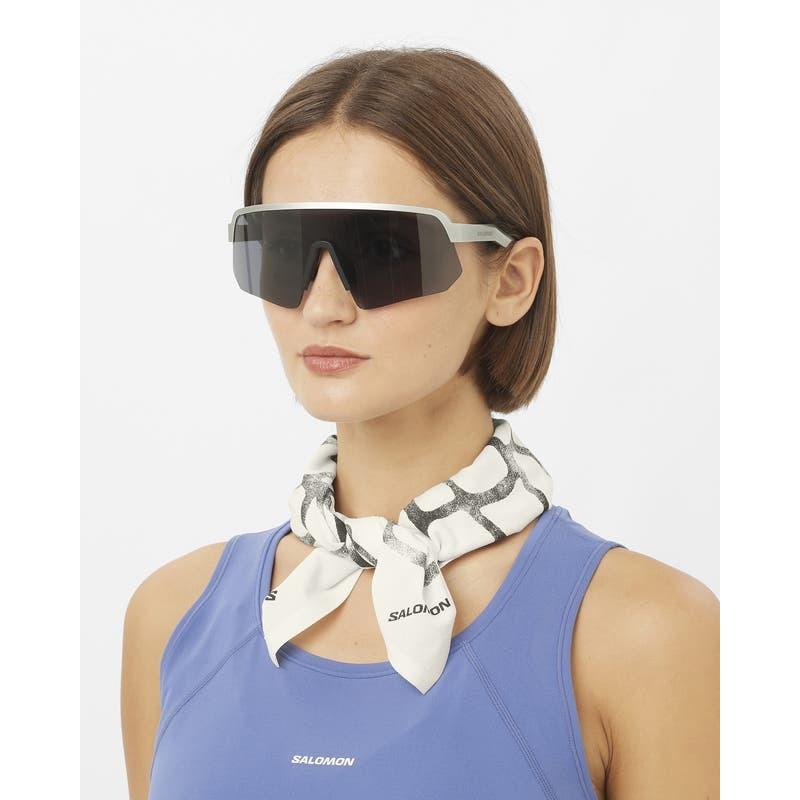 Salomon Bandana Gfx U Whisper White/Deep Black - Bilde 4