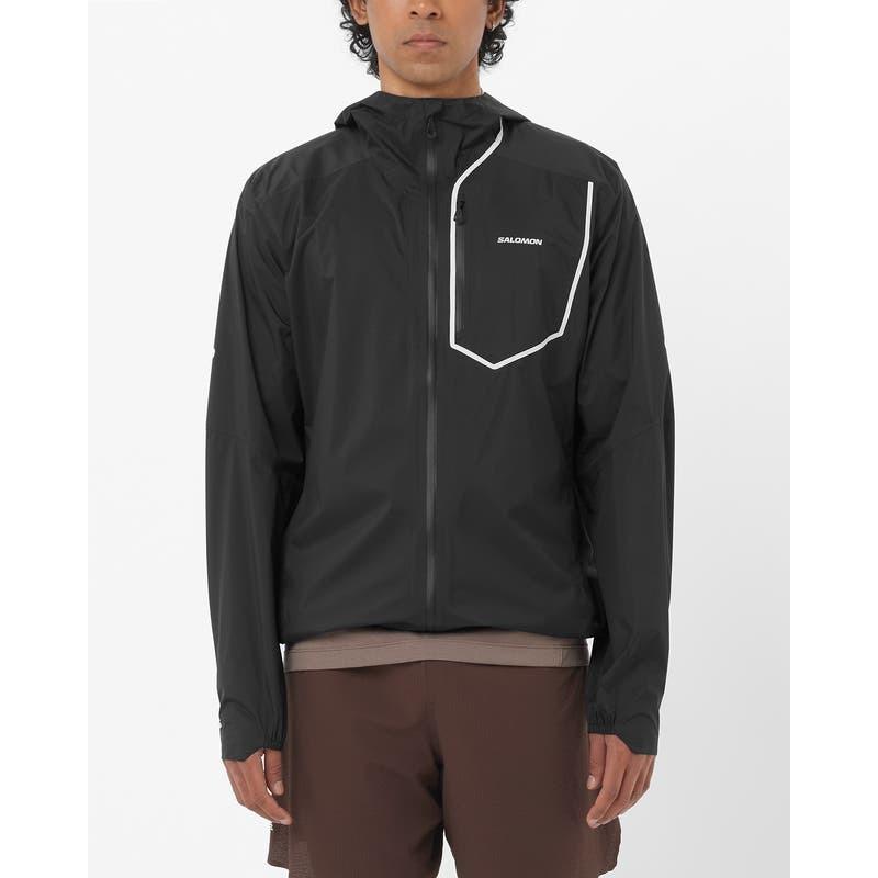 Salomon Bonatti Waterproof Jacket Mens Deep Black