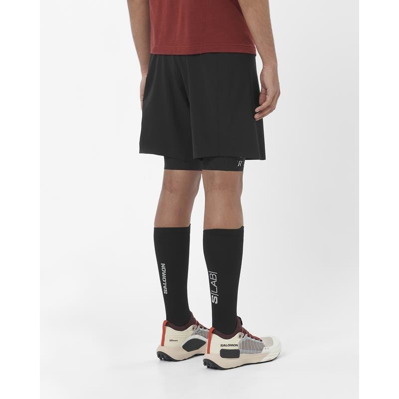 Salomon S/Lab Ultra 2In1 Shts Mens Deep Black / Deep Black - Bilde 6