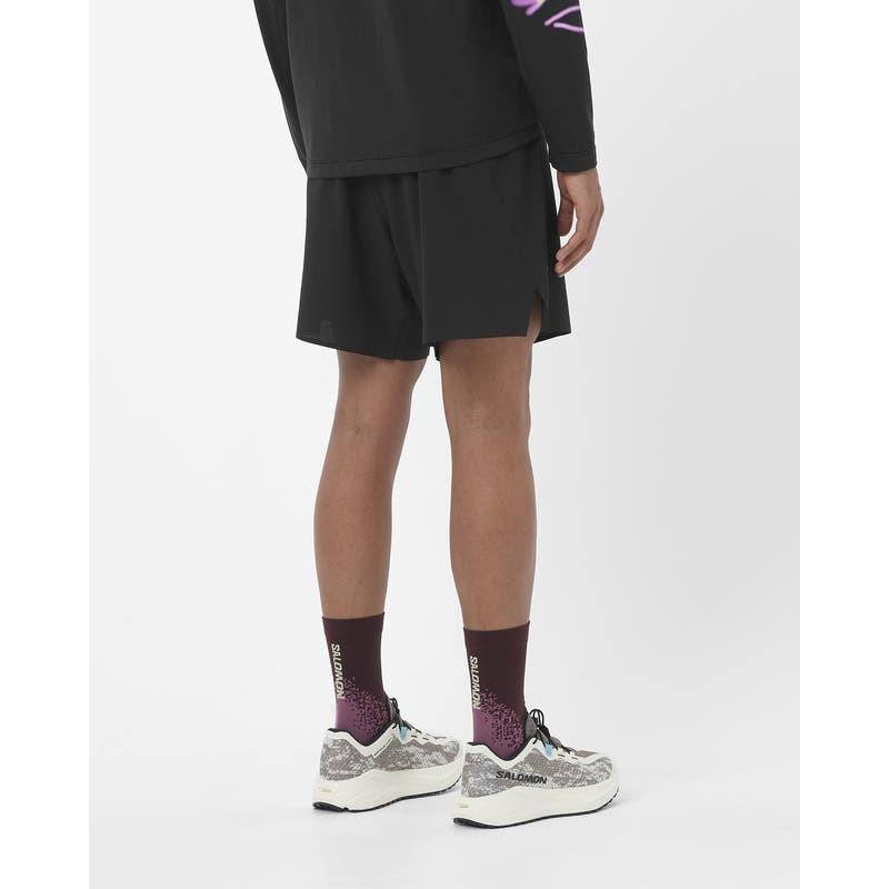 Salomon Sense Aero Shorts 7" Mens Deep Black - Bilde 3