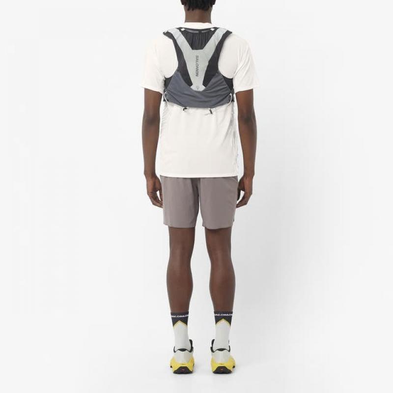 Salomon Sense Aero Ss Tee Gfx Mens Whisper White - Bilde 4