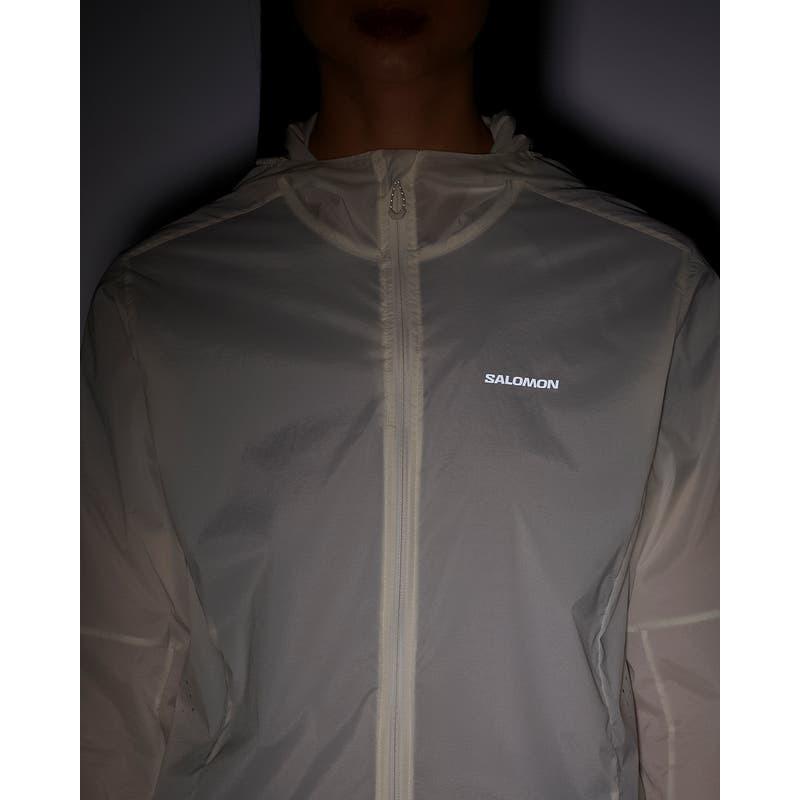 Salomon Sense Aero Wind Jacket Womens Whisper White - Bilde 2