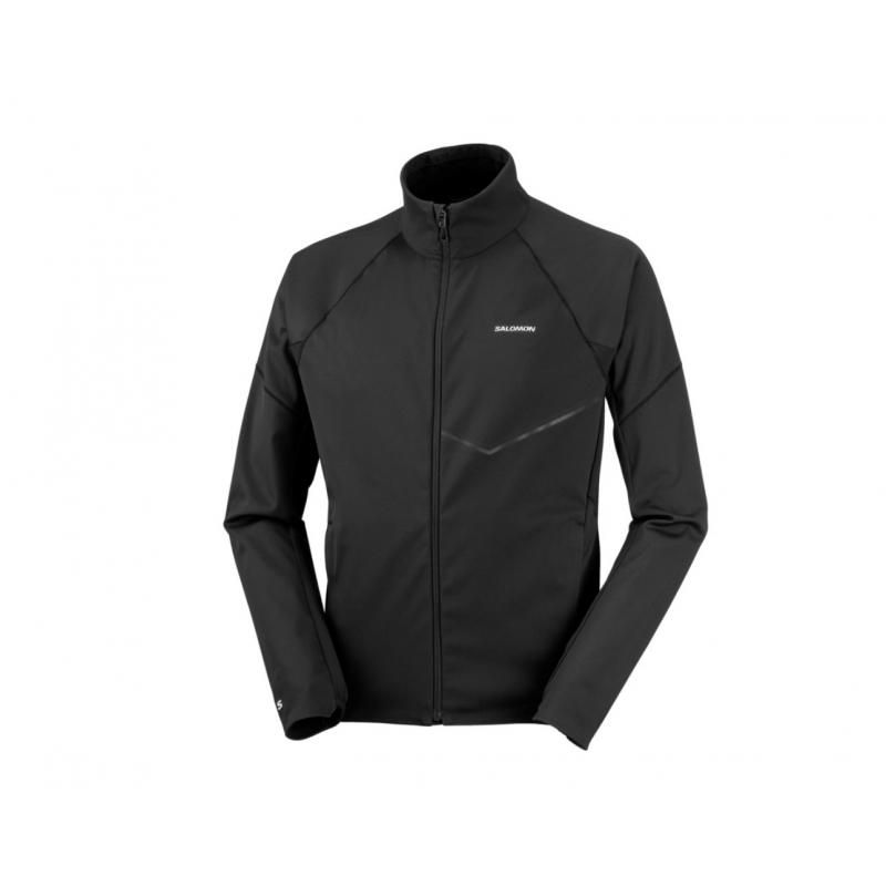 Salomon Sense Softshell Jacket Mens Deep Black