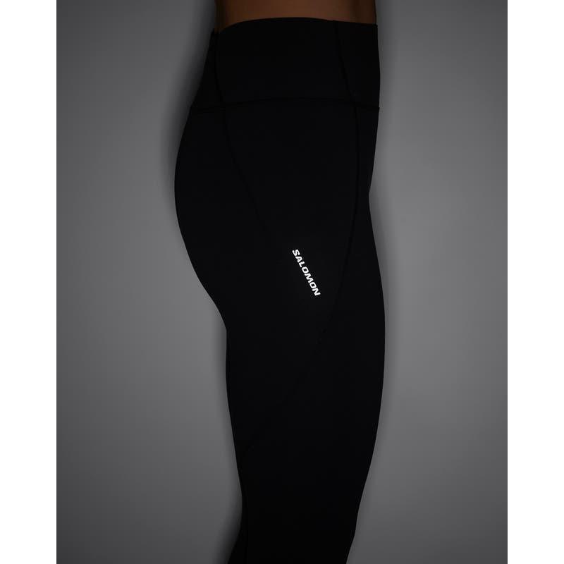 Salomon Shkout Bliss Tights Womens Deep Black - Bilde 3