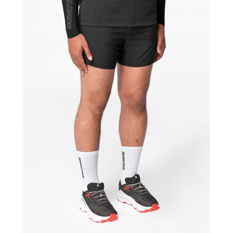 Salomon SHAKEout Core 5" Shorts Mens Deep Black