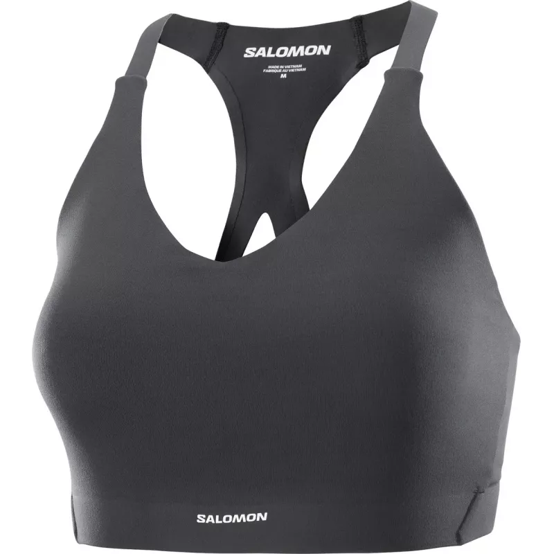 Salomon Shkout Core Bra Womens Deep Black