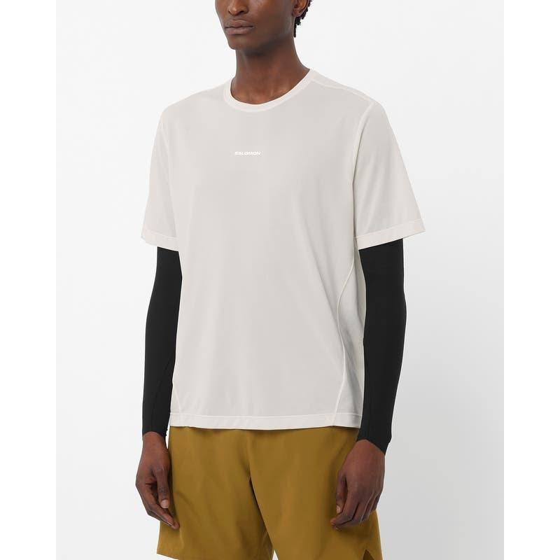 Salomon Shkout Core Ss Tee Mens Whisper White - Bilde 5