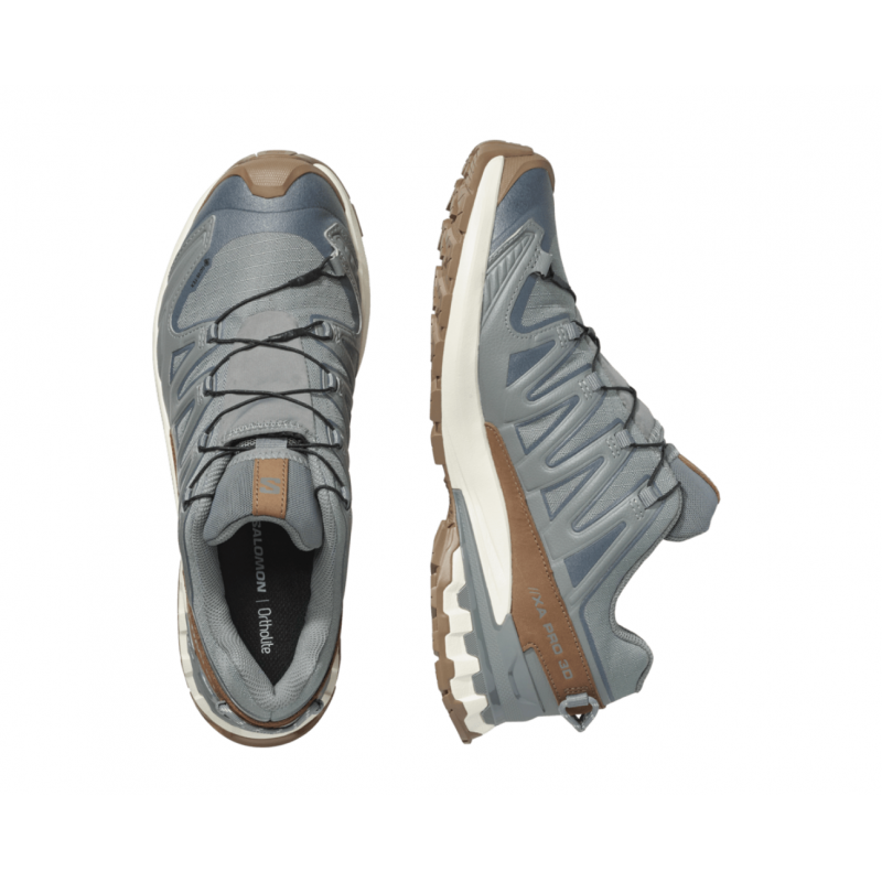 Salomon Xa Pro 3D V9 Gtx Lifelong Mens Sedona Sage / Coyote Brown / Vanilla Ice - Bilde 3