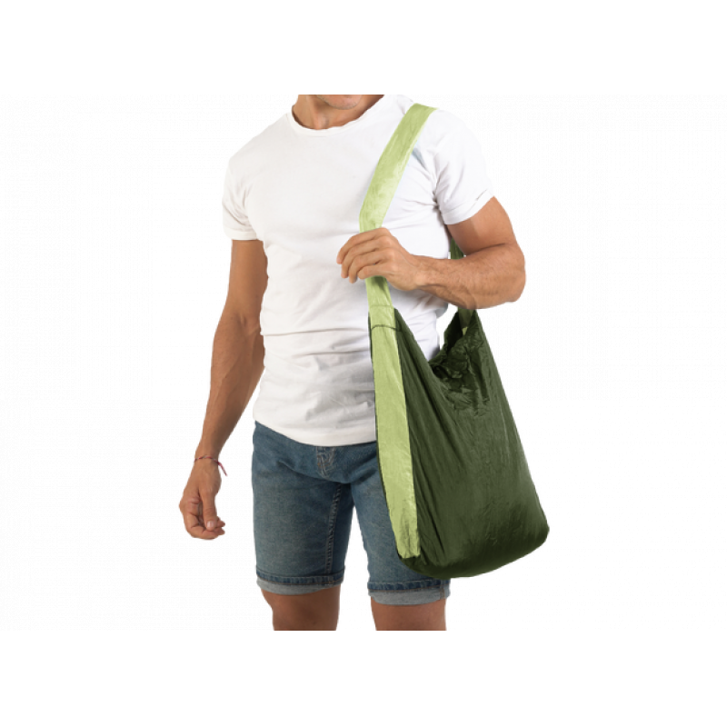 Ticket To The Moon Eco Bag Medium Army Green/Green Apple