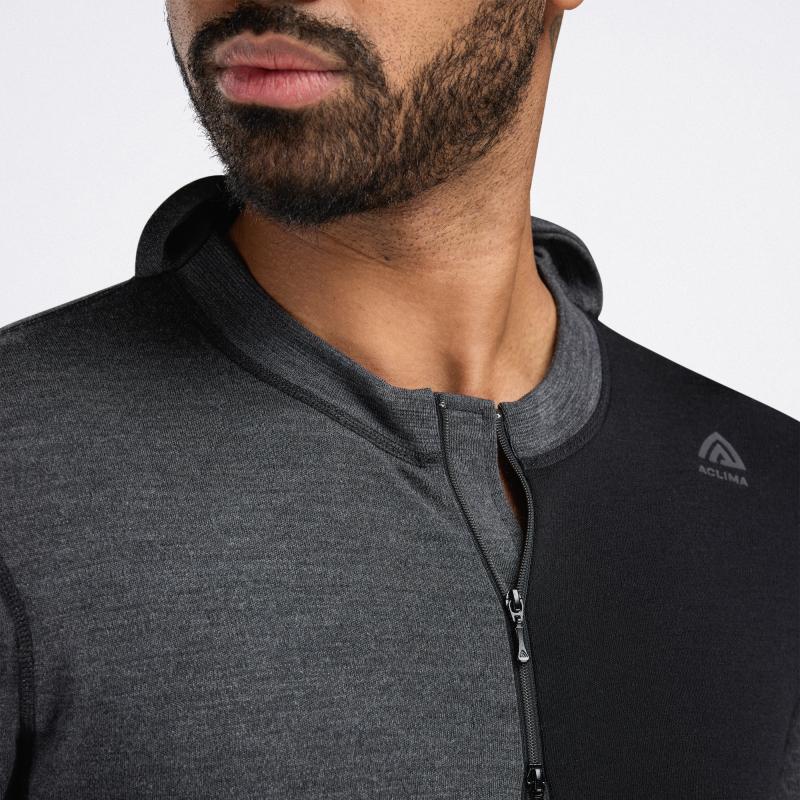 Aclima Aclima Warmwool Hoodsweater W-Zip M´S 104035 Platou Sport Bergen 6