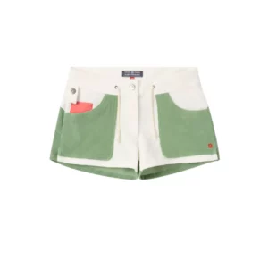 Amundsen 3incher Concord Shorts Womens Natural/Willow Green