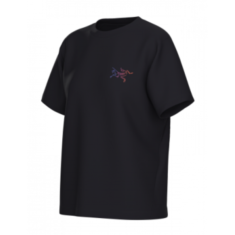 Arc'teryx Kragg Cotton Little Bird Crew SS Womens Black/Multi