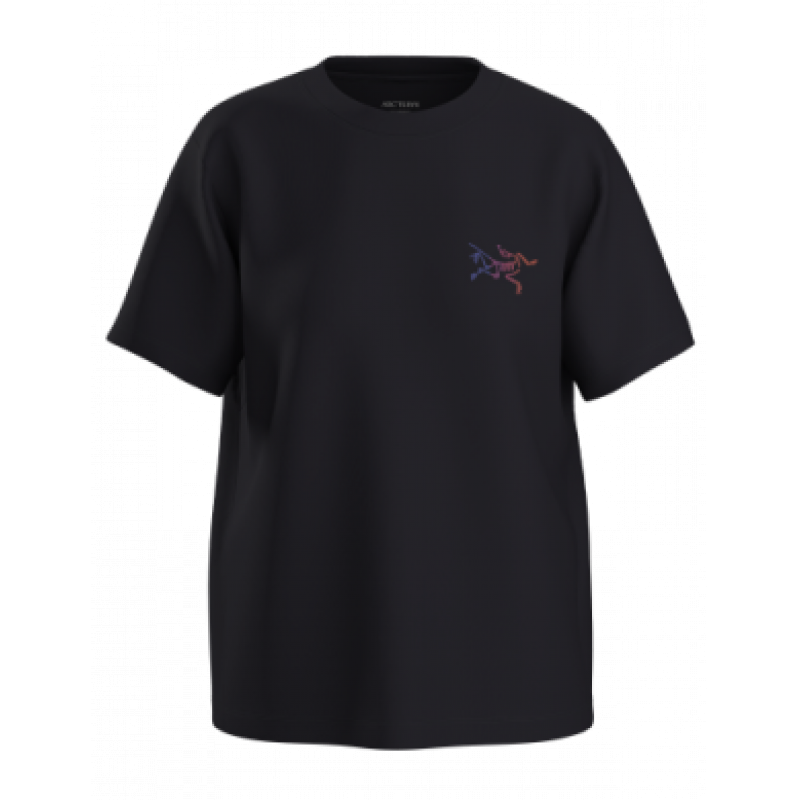 Arc'teryx Kragg Cotton Little Bird Crew SS Womens Black/Multi - Bilde 4